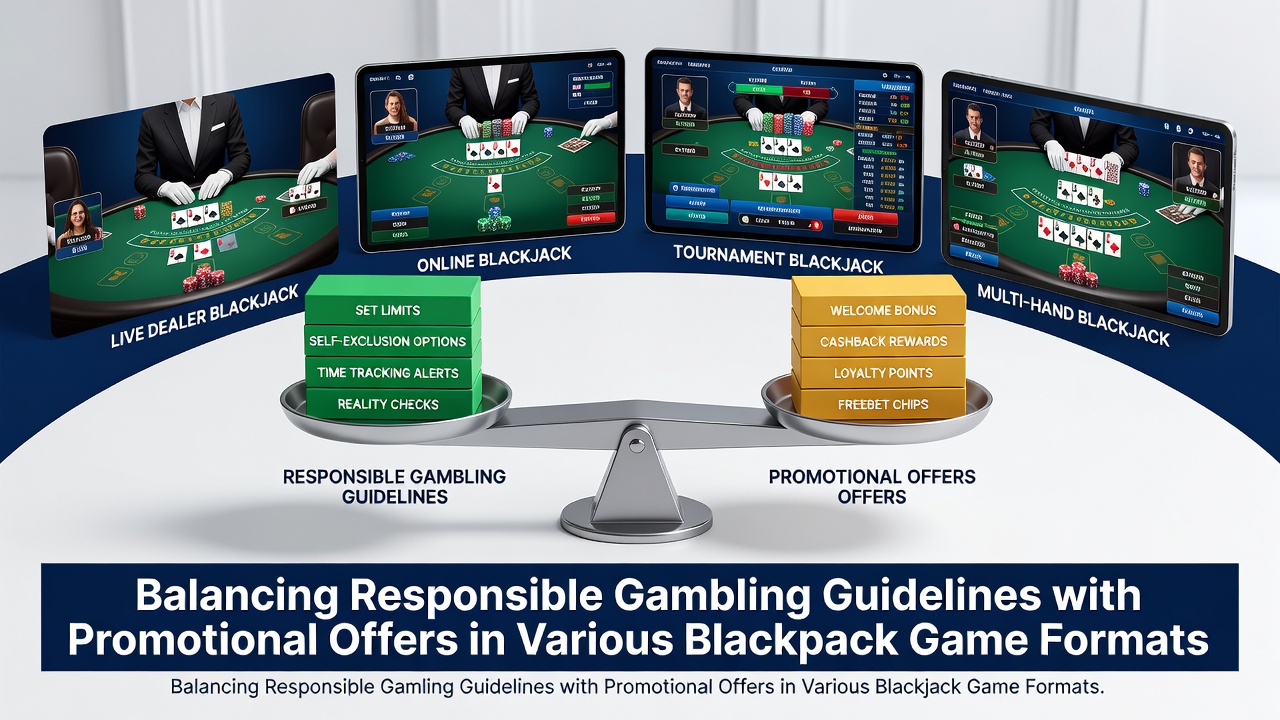 Speler die verantwoord gokhulpmiddelen gebruikt op een mobiel blackjack scherm met bonusvoorwaarden