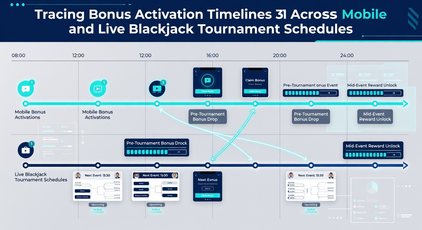 Vergelijking van activeringstijden tussen mobiele apps en live blackjacktoernooien inclusief voorbeelden van schema's